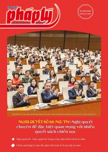 Tạp chí Pháp lý số tháng 5.2025