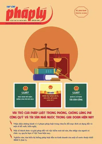 Tạp chí Pháp lý số tháng 11.2024