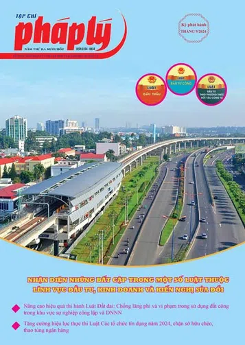 Tạp chí Pháp lý số tháng 9.2024