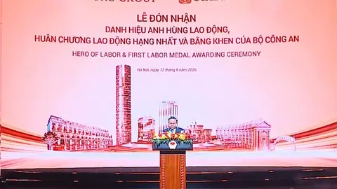 Lễ đón nhận danh hiệu Anh hùng Lao động, Huân chương Lao động của Tập đoàn BRG