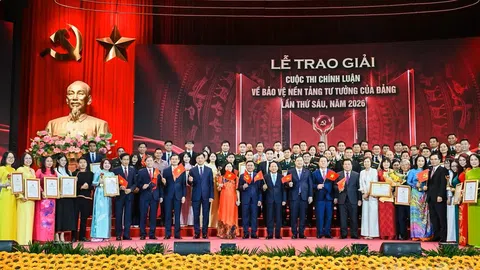 Cuộc thi chính luận về bảo vệ nền tảng tư tưởng của Đảng năm 2026 ( cấp Trung ương): Đảng ủy TW Hội Luật gia Việt Nam đạt 2 Giải