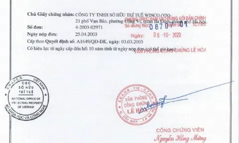 Tranh chấp nhãn hiệu “WINCOLAW” với “INCOLAW”:  Khi công ty chuyên làm dịch vụ sở hữu trí tuệ cũng gặp khó trong bảo vệ Quyền ....