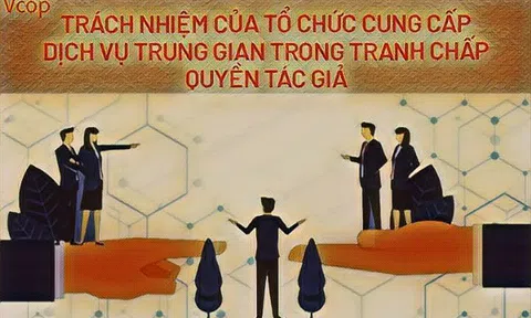 Trách nhiệm của tổ chức cung cấp dịch vụ trung gian trong tranh chấp bản quyền.