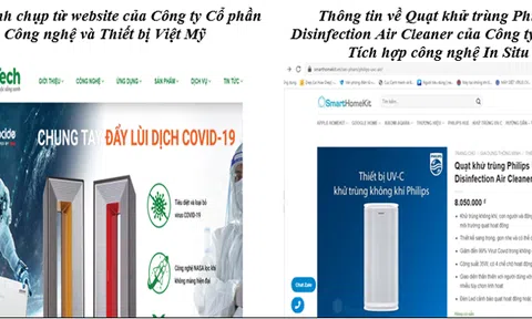 Cục Cạnh tranh và Bảo vệ người tiêu dùng cảnh báo Panasonic Việt Nam và nhiều doanh nghiệp thổi phồng tác dụng sản phẩm điện tử ngừa Covid - 19