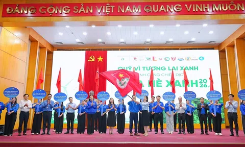 Quỹ Vì tương lai xanh tài trợ gần 3,5 tỷ đồng triển khai hơn 30 công trình môi trường trong Chiến dịch Mùa hè Xanh 2026