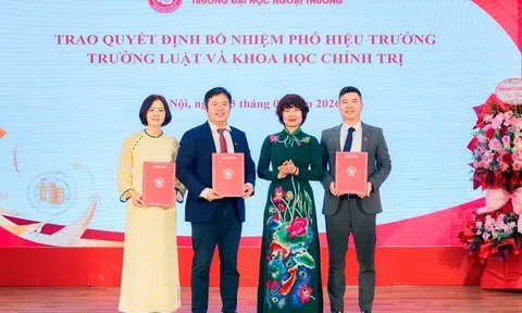 Trường Đại học Ngoại thương thành lập 4 trường trực thuộc, lần đầu tiên Việt Nam có Trường Luật và Khoa học Chính trị