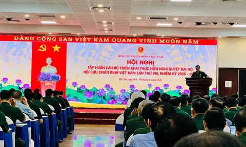 Tập huấn triển khai Nghị quyết Đại hội Hội Cựu chiến binh Việt Nam lần thứ VIII