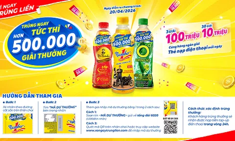Kỹ sư quê Quảng Nam và bất ngờ 100 triệu đồng từ một lần xé nhãn Number 1
