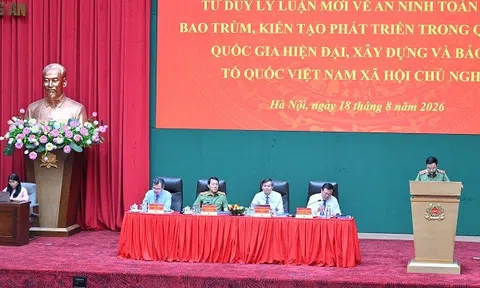Hội thảo khoa học cấp quốc gia “Tư duy lý luận mới về an ninh toàn diện, bao trùm, kiến tạo phát triển trong quản trị quốc gia hiện đại, xây dựng và bảo vệ Tổ quốc Việt Nam xã hội chủ nghĩa”