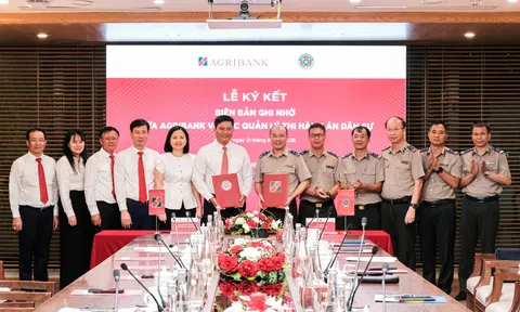 Agribank và Cục Quản lý Thi hành án dân sự ký Biên bản ghi nhớ hợp tác