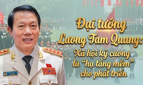 Đại tướng Lương Tam Quang: Xã hội kỷ cương là 'hạ tầng mềm' cho phát triển