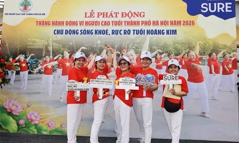 Hơn 2.000 người cao tuổi cùng Vinamilk Sure lan toả tinh thần “chủ động sống khoẻ”