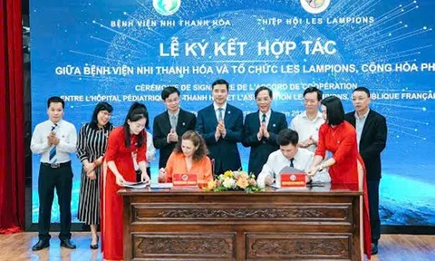 Bệnh viện Nhi Thanh Hóa mở rộng hợp tác quốc tế, nâng cao chất lượng điều trị
