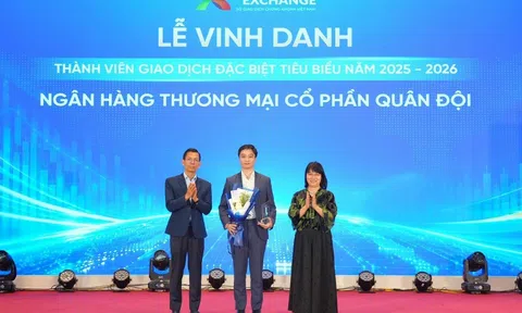MB được vinh danh là thành viên giao dịch đặc biệt tiêu biểu trên thị trường trái phiếu