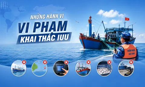Những hành vị vi phạm khai thác IUU