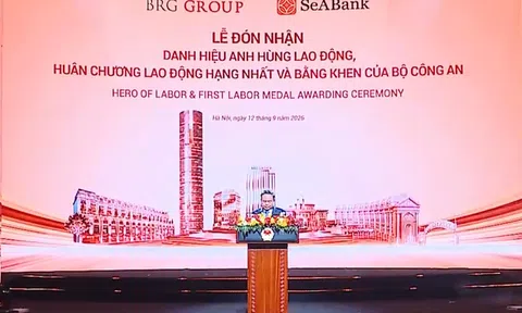 Lễ đón nhận danh hiệu Anh hùng Lao động, Huân chương Lao động của Tập đoàn BRG