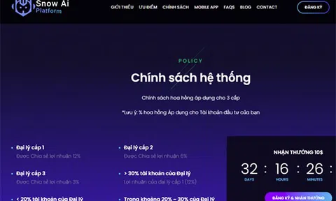 Cảnh báo hoạt động kinh doanh theo phương thức đa cấp đội lốt công nghệ cao