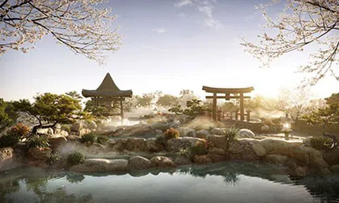 3 tập đoàn huyền thoại Nhật Bản triển khai tổ hợp căn hộ Onsen đầu tiên của Việt Nam