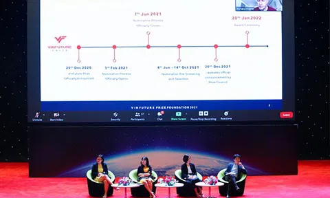 Giải thưởng khoa học - công nghệ toàn cầu Vinfuture bắt đầu vòng sơ khảo