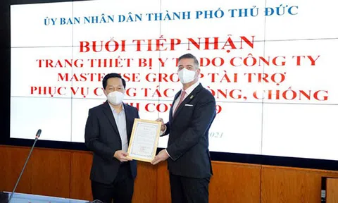 Masterise Group hỗ trợ tuyến đầu các trang thiết bị y tế trị giá 23 tỷ
