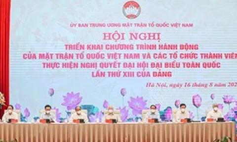 MTTQ Việt Nam triển khai chương trình hành động thực hiện Nghị quyết Đại hội XIII của Đảng