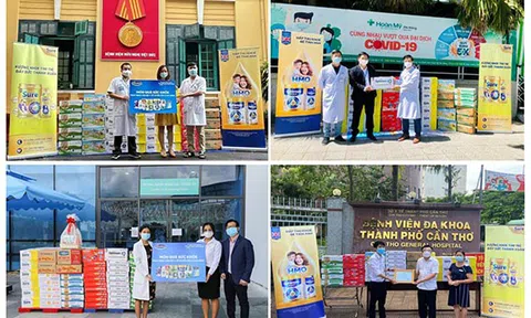 Vinamilk đóng góp hơn 95 tỷ đồng cùng Chính phủ, tuyến đầu, cộng đồng chống dịch Covid-19