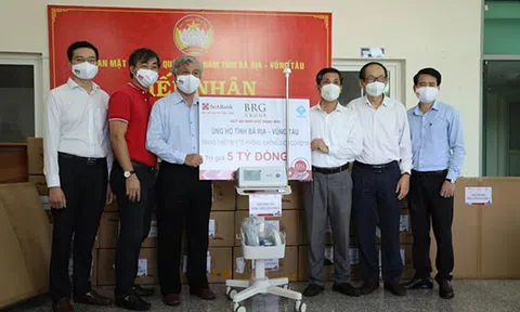 Quỹ an sinh “Sức sống mới” của SeABank và Tập đoàn BRG ủng hộ 18 tỷ đồng cho Huế, Đà Nẵng, Bà Rịa - Vũng Tàu phòng chống dịch Covid-19