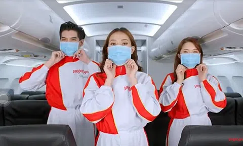 Mở lại 7 đường bay từ 10/10, Vietjet sẵn sàng đón khách trên các chuyến bay xanh, an toàn phòng chống dịch bệnh