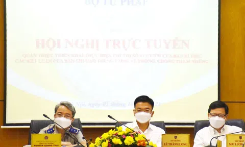 Bộ Tư pháp: Tăng cường sự lãnh đạo của Đảng đối với công tác thu hồi tài sản bị thất thoát, chiếm đoạt trong các vụ án hình sự về tham nhũng, kinh tế