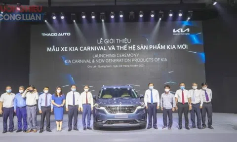 Thaco Auto: Giới thiệu mẫu xe Carnival và thế hệ sản phẩm mới thương hiệu KIA