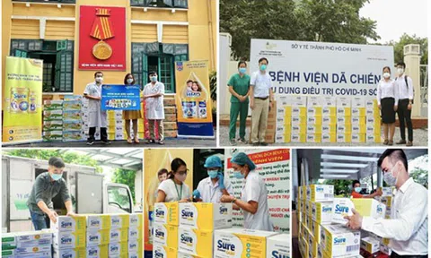 Vinamink Sure Prevent Gold tri ân những chiến sĩ áo trắng đã luôn là vùng xanh hy vọng của người dân Việt Nam