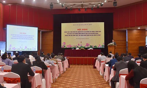 Thực hiện công tác hợp tác quốc tế trong lĩnh vực pháp luật, cải cách hành chính và cải cách tư pháp