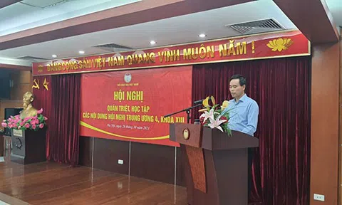 Hội Luật gia VN tổ chức học tập, quán triệt và triển khai thực hiện Nghị quyết Hội nghị Trung ương 4 khóa XIII