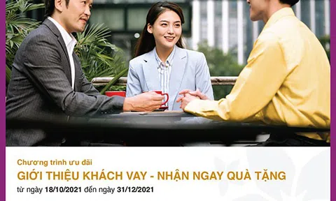 Giới thiệu khách vay - nhận ngay quà tặng