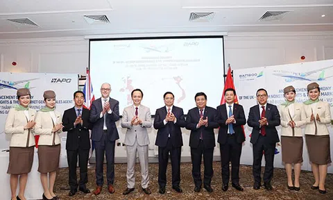 Bamboo Airways công bố đường bay thẳng Việt - Anh và ra mắt Tổng đại lý tại Anh dưới sự chứng kiến của Thủ tướng Chính phủ