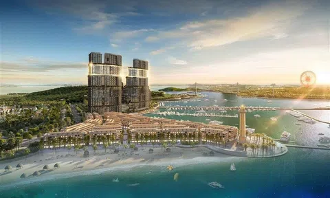 Màn trình diễn mãn nhãn trên không tại Sun Marina Town