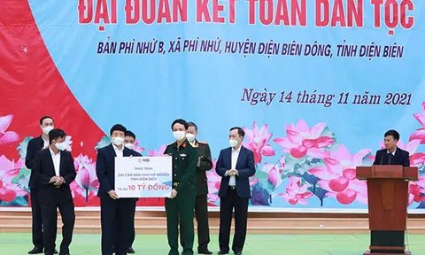 MB hỗ trợ kinh phí xây dựng 200 căn nhà cho người nghèo tại Điện Biên