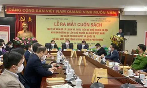 Ra mắt cuốn sách quan trọng về bài viết của Tổng Bí thư Nguyễn Phú Trọng