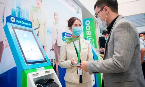 Bamboo Airways nâng cấp nhiều tính năng chưa từng có trong hệ thống kiosk check-in tại các sân bay Việt Nam