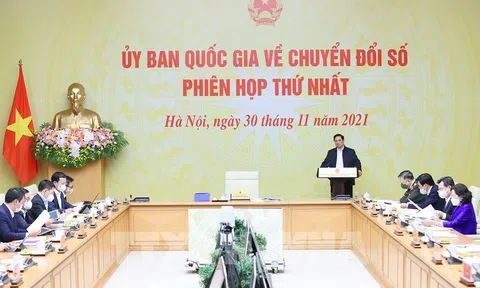 Thủ tướng Phạm Minh Chính: Chuyển đổi số phục vụ phòng, chống dịch và khôi phục, phát triển kinh tế - xã hội