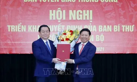 Đồng chí Trần Thanh Lâm giữ chức Phó Trưởng Ban Tuyên giáo Trung ương