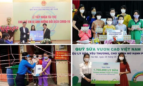 Vinamilk 6 lần liên tiếp được vinh danh trong top 10 Doanh nghiệp phát triển bên vững nhất Việt Nam 2021