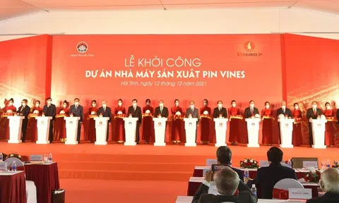 Vingroup khởi công nhà máy sản xuất pin ô tô đầu tiên và hiện đại nhất Việt Nam