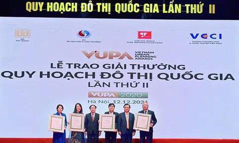 Vingroup liên tiếp được vinh danh với 05 giải thưởng Quy hoạch Đô thị Quốc gia VUPA