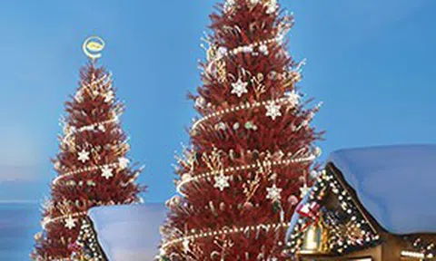 Hé lộ điểm checkin đẹp truỵ tim trong mùa Noel này, làng kẹo ngọt Ecopark đẹp như bước ra từ cổ tích