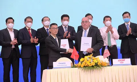 Thaco xuất khẩu lô hàng đầu tiên gần 1.000 sơ mi rơ moóc sang thị trường Mỹ