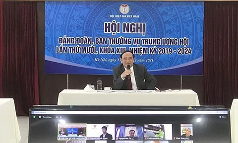 Đảng đoàn, Ban Thường vụ Trung ương Hội Luật gia Việt Nam họp Hội nghị liên tịch lần thứ mười