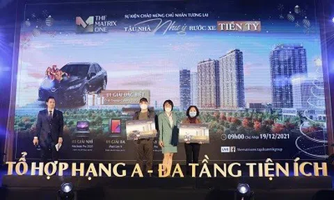 MIKGroup trao “xế hộp” bạc tỷ cho cư dân The Matrix One