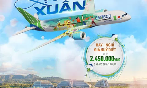 Du ngoạn Quy Nhơn rinh quà tết rước lộc xuân cùng Bamboo Airways