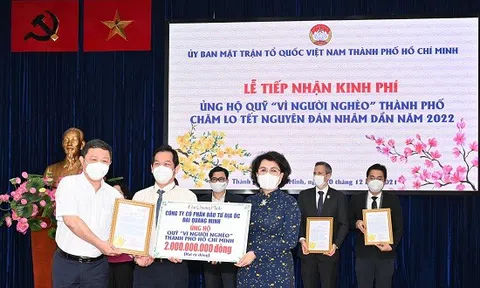 THACO ủng hộ Tết Vì người nghèo năm 2022 hơn 16 tỷ đồng